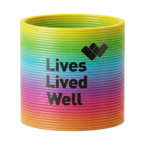 Rainbow Spring Thingz (LL429) with 1 colour print