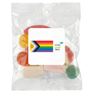 Assorted Jelly Party Mix in 50 Gram Cello Bag (LL420) with digital label Copy Copy