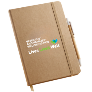 The Rio Grande Eco A5 Notebook (11-T927.ECO) with digital print on notebook & pen Copy