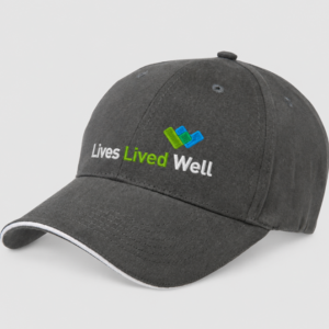 Swift Cap - White Trim (8001) with embroidery